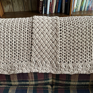 Quick & Cozy Celtic Weave Throw