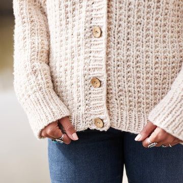 Coloma Cardigan in Berroco Stratto