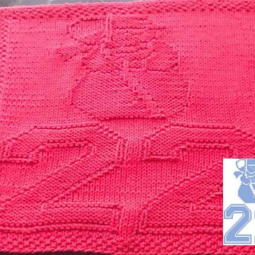 Nr. 287 – 21 – 22. Christmas Snowman 65 stitches