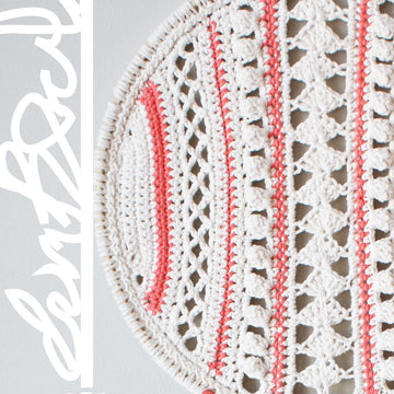 Lacy Stripes Wall Hanging (2015006)