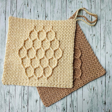 Honeycomb washcloth