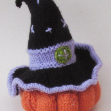 Halloween Witches Hat and Pumpkin Chocolate Orange Cosy