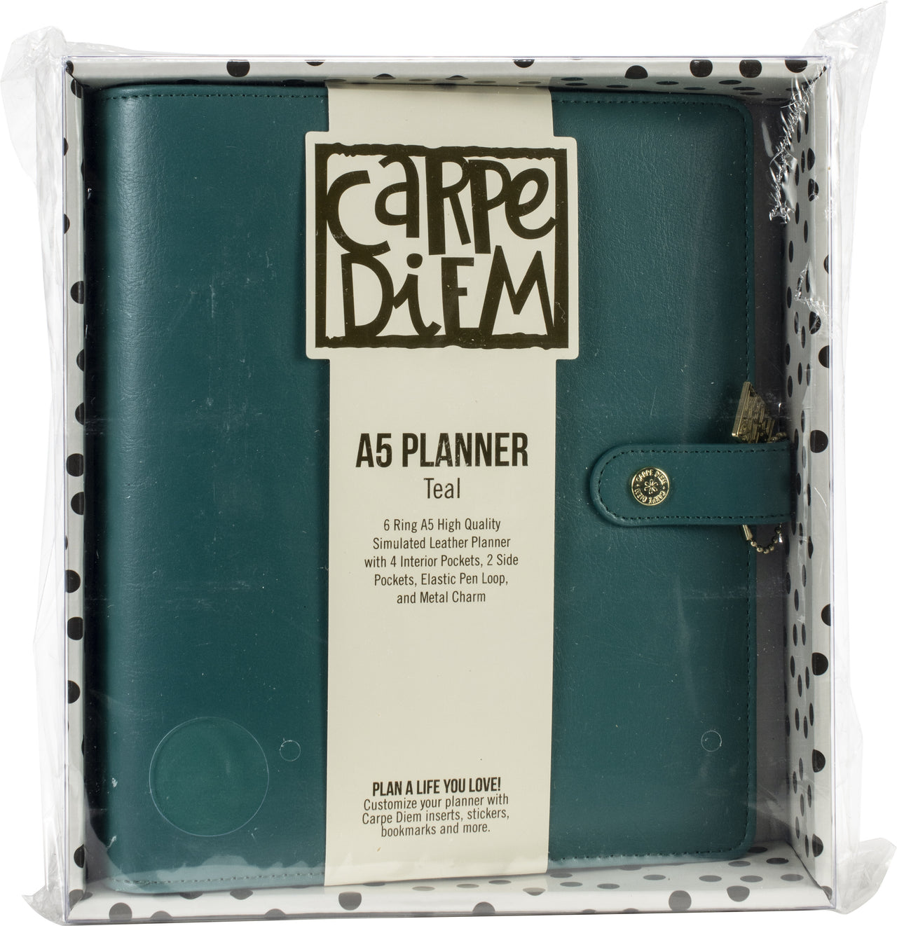 Carpe Diem A5 Planner - Teal