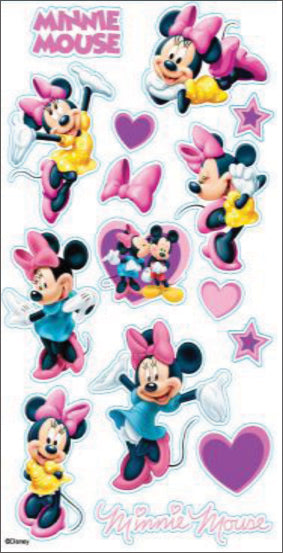 Sticko Disney Classic Stickers - Minnie Mouse