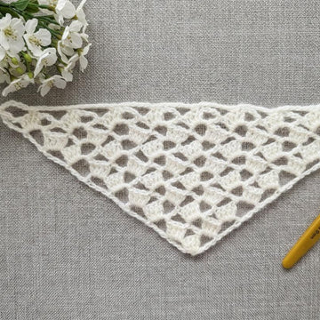 Crochet Bandana/Shawl Chart/Pattern #35