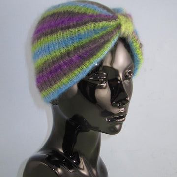 Angel Prints Mohair Turban Headband