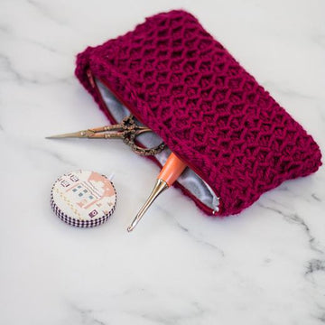 Tunisian Smock Pouch