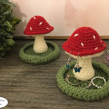 Mushroom Jewelry Holder