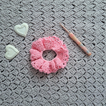 Crochet Easiest Scrunchie Ever Pattern