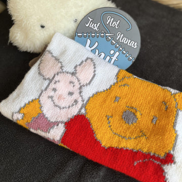 Pooh and Piglet baby blanket
