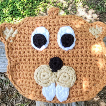 Beaver Potholder