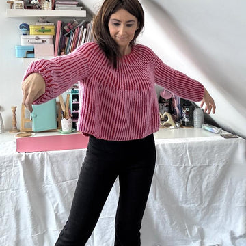 TwinTone Brioche Sweater