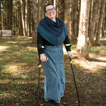 Crossing Twigs Shawl