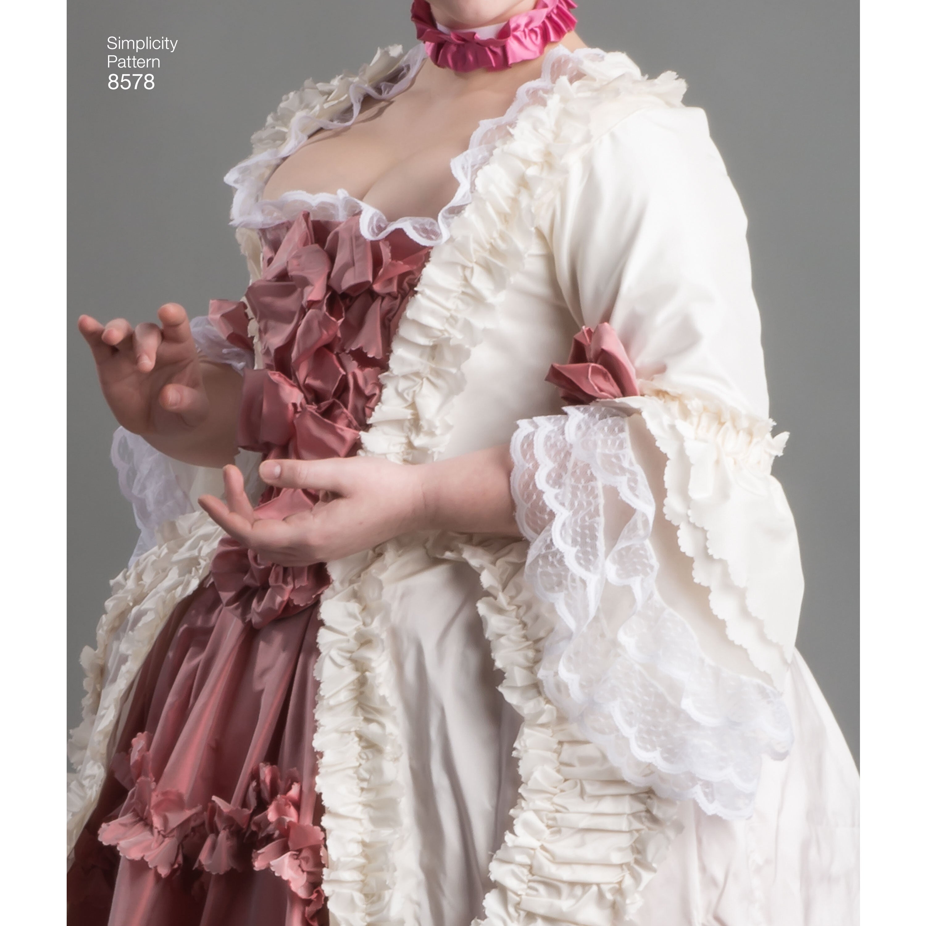 Simplicity 8578 Women's 18th Century Gown - Sewing Pattern