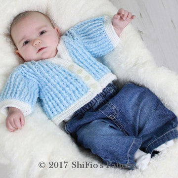 Baby Cardigans Crochet Pattern #154