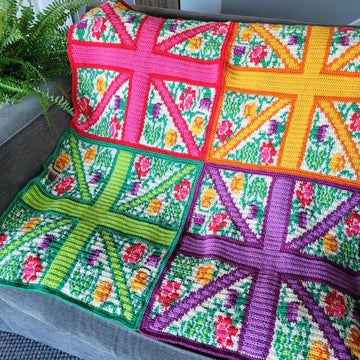 British Botanical Gardens Blanket Crochet-Along