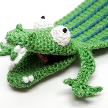 Crocodile Bookmark Crochet Pattern