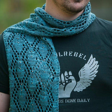 Gothic Leaf Scarf
