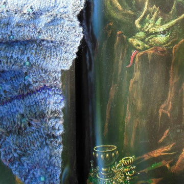 Beaded Dragon's Tail scarf