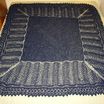 Shetland Lace Christening Shawl