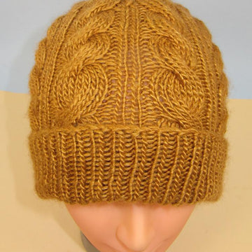 Alternate Twist Cable Beanie hat