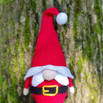 Christmas gnome Santa