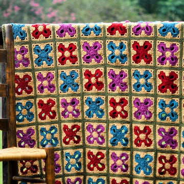 Trinity Jewels Afghan