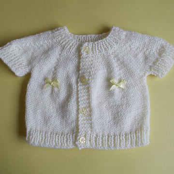 Dinah Top-down Baby Cardigan