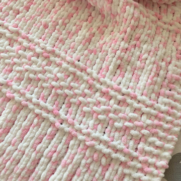 Lightweight Chunky Baby Blanket