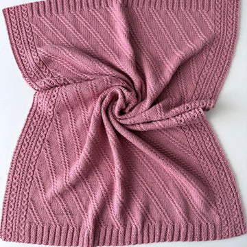 Rosie Rows Baby Blanket