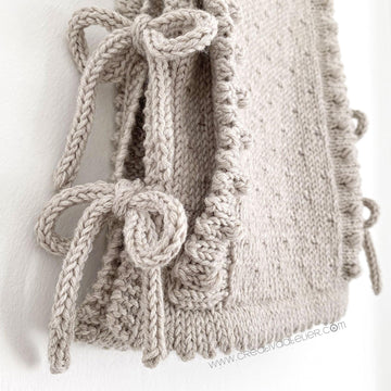 6 sizes – PLUMETI knit vest pattern