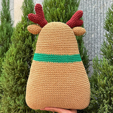 Christmas Pillow Reindeer