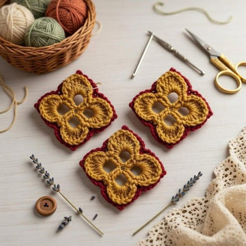 Crochet Granny Square Pattern PDF – Easy Afghan Square Motif