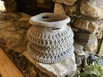 The Fireside Fiber Basket