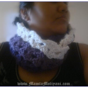 Unique Crochet Cowl Neck Warmer Pattern Chunky Designer Scarf