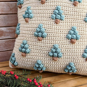 Bobble Trees Pillow