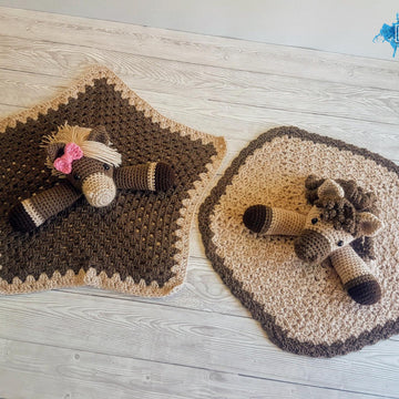 & Harriet Horse Loveys Crochet Patterns