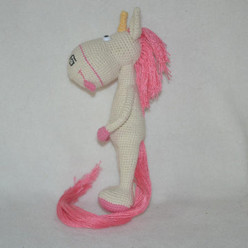 Fluffy the unicorn toy