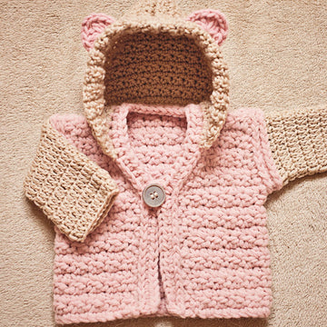Super Bulky Hooded Vest