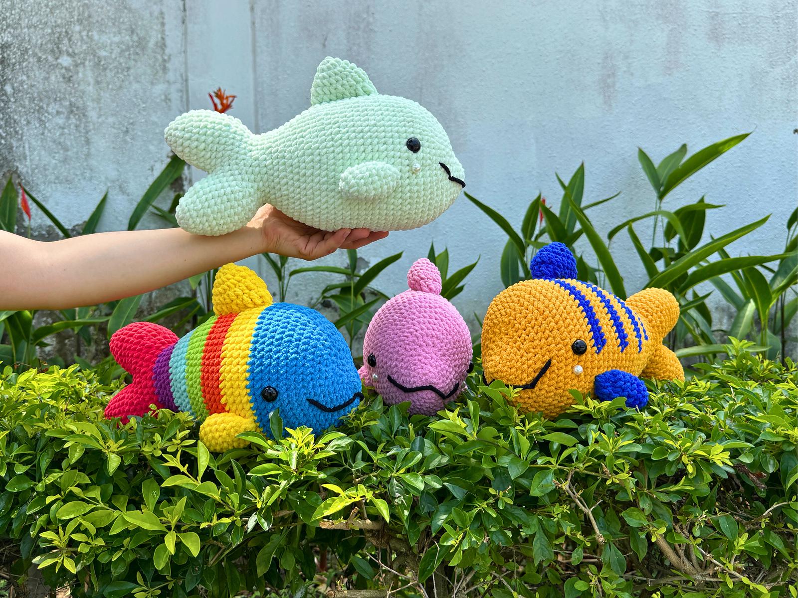 Flounder Fish Amigurumi Crochet