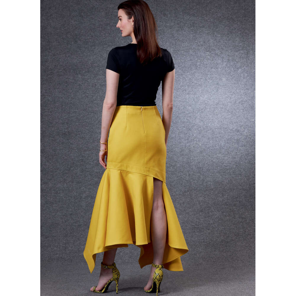 Vogue Misses' & Misses' Petite Skirts V1814 - Sewing Pattern