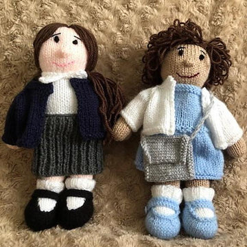 School days Boy & Girl dolls