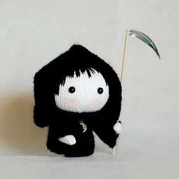 Halloween Doll in the Death dress.