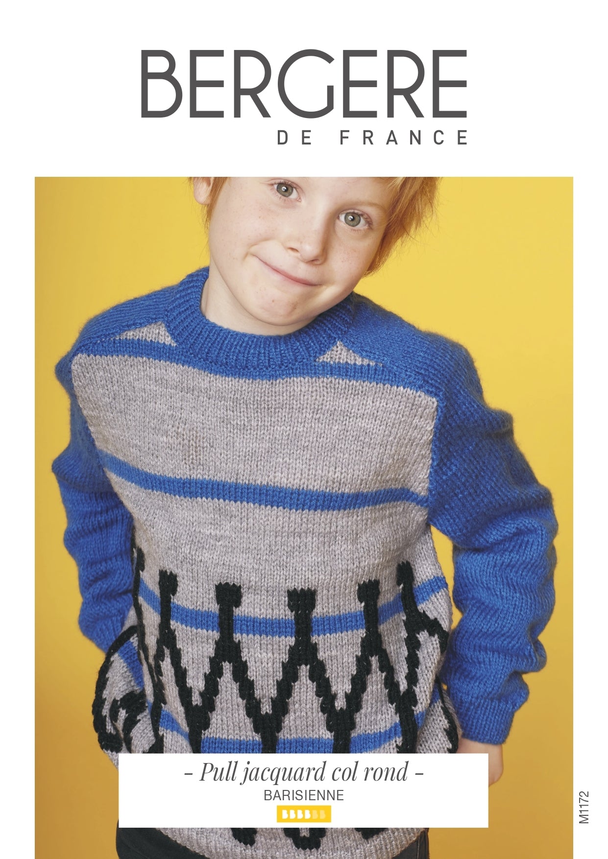 Boy Sweater in Bergere de France Barisienne - M1172 - Downloadable PDF