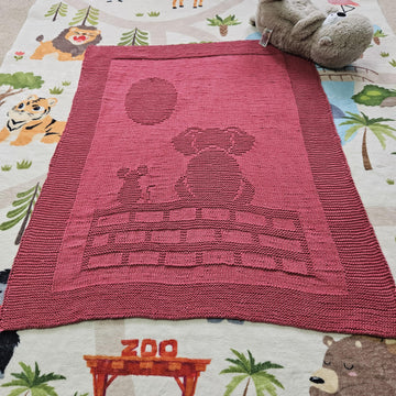 Two Friends Baby Blanket