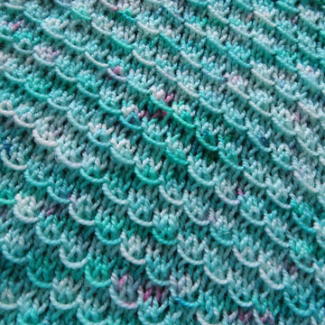 Catching a Mermaid Shawl