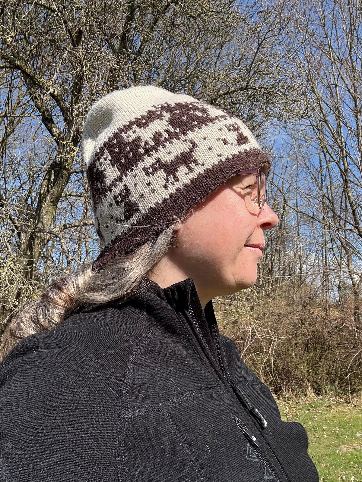 Cats and Hearts Beanie