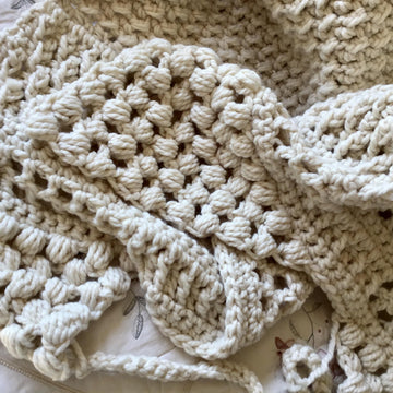 Wednesday Child Bohemian Blanket