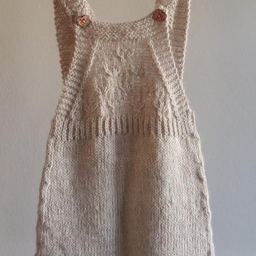 Dandelion Flower Pinafore Dress