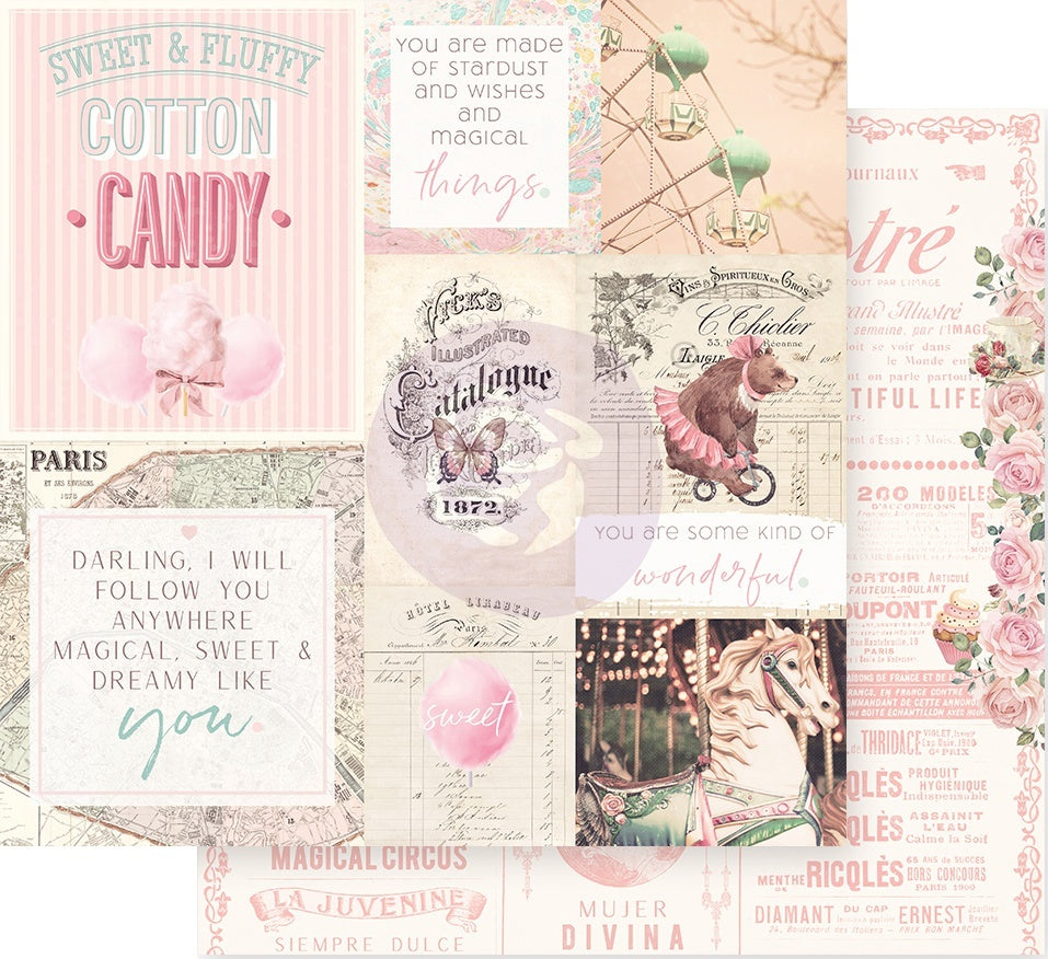 Prima Marketing Dulce By Frank Garcia Double-Sided Cardstock 12"X12" 10/Pkg - Some Kind Of Wonderful